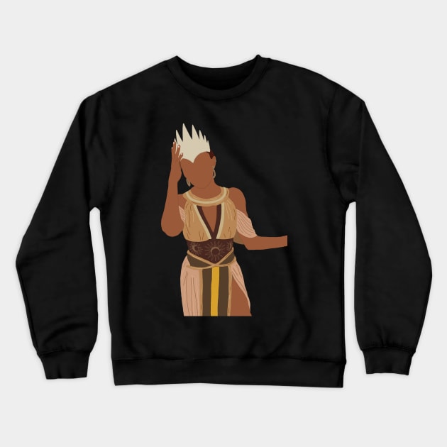 China Anne McClain #2 Crewneck Sweatshirt by hereidrawagain